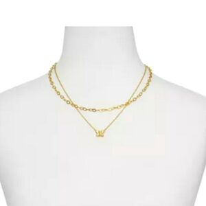 New!Kendra Scott Sami 14K Gold Over Brass Multi-Strand Necklace